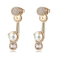Orecchini Brosway Donna Affinity in Ottone Cristallo BFF75 - BFF75